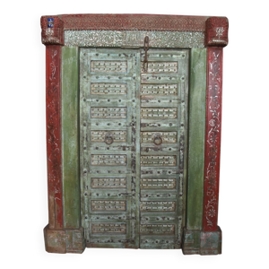 Porte indienne ancienne - patine