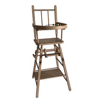 Old toy, doll's high chair