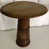 Old oak side table