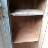 Patinated industrial wardrobe