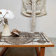 Danish teak ceramic vintage coffee table side table Ox-Art Trioh