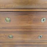 Old chest of drawers with marble