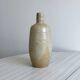 2 stoneware ceramics, vintage glazed stoneware vase