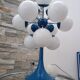 Lampe sputnik space age 12 globes 1970s