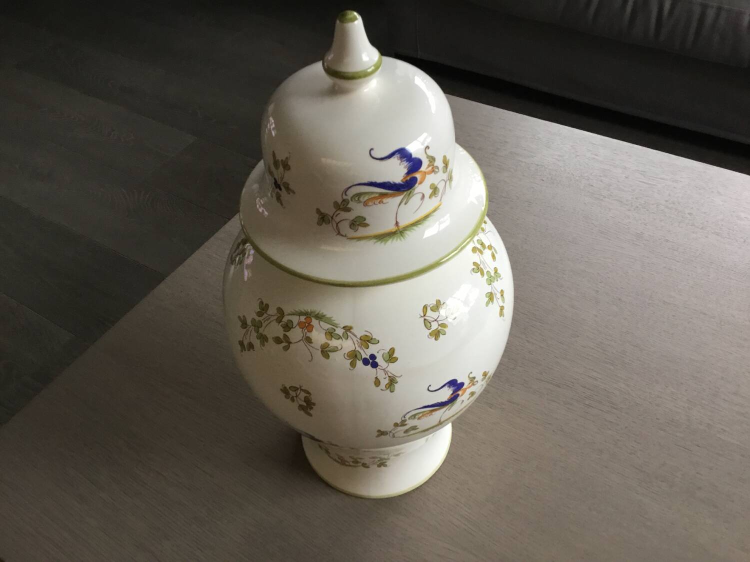 Moustiers vallauris large format pot vase