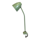 Lampe de table d'atelier industriel vert, 1960s