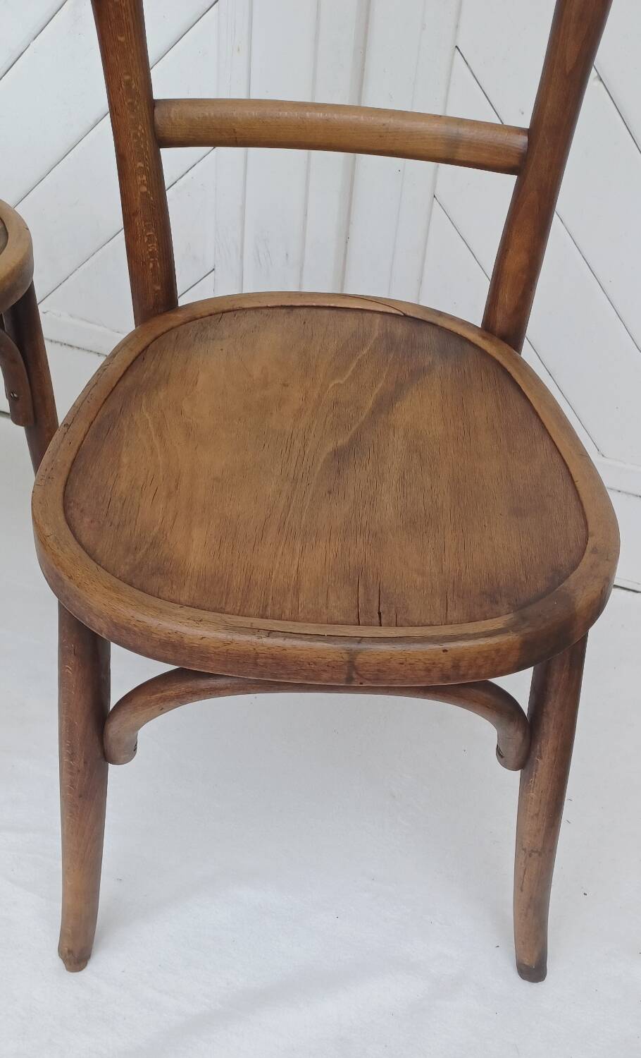 Paire de chaises bistrot Walter Baumann