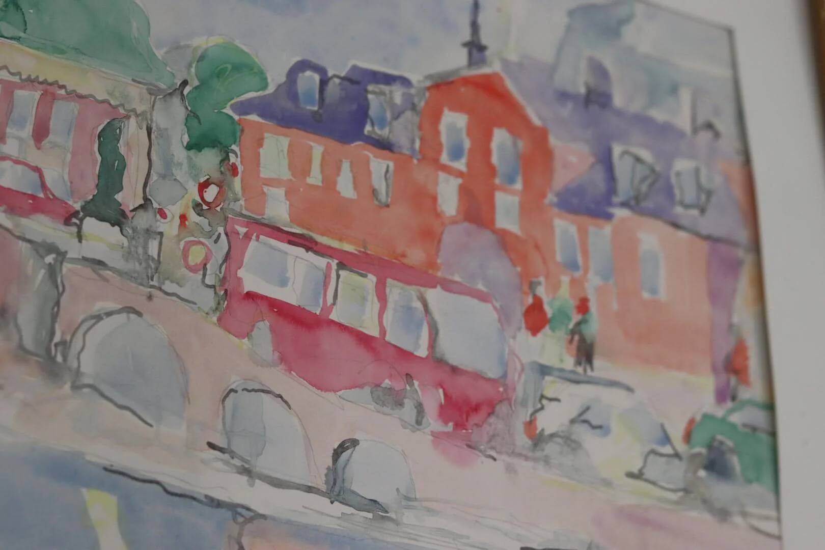 « Le trafic à la Maison du Chevalier » par Bert Forkström