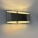 Vintage wall light, brushed metal, France, 1980.