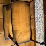 Varnished mahogany server