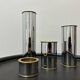 Set of 4 Cylinder 2000 candle holders by Staffan Engelsson, 1970s
