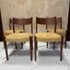 Chaises scandinaves en teck 1970