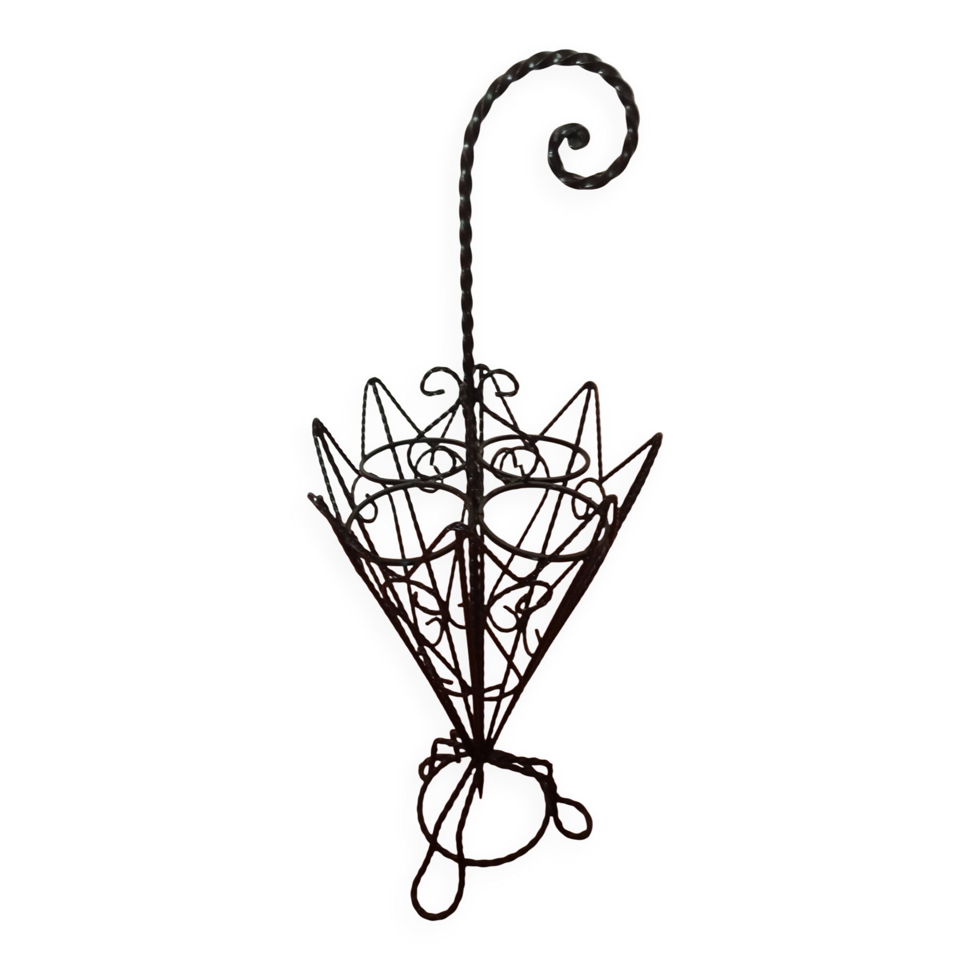 WROUGHT IRON UMBRELLA STAND