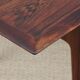 Table basse moderne scandinave en palissandre de Rio de CFC Silkeborg 1960s