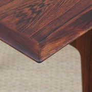 Table basse moderne scandinave en palissandre de Rio de CFC Silkeborg 1960s