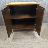 Rattan and wood furniture