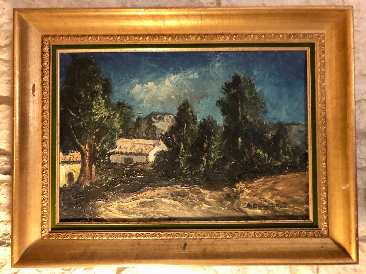 Tableau paysage de la Drôme