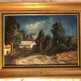 Tableau paysage de la Drôme