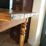 Farmhouse table dating from the end of the 19th century