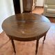 Folding table / half-moon console Solid Wood