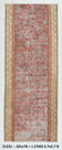 Short turkish runner rug