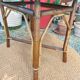 Vintage rattan coffee table
