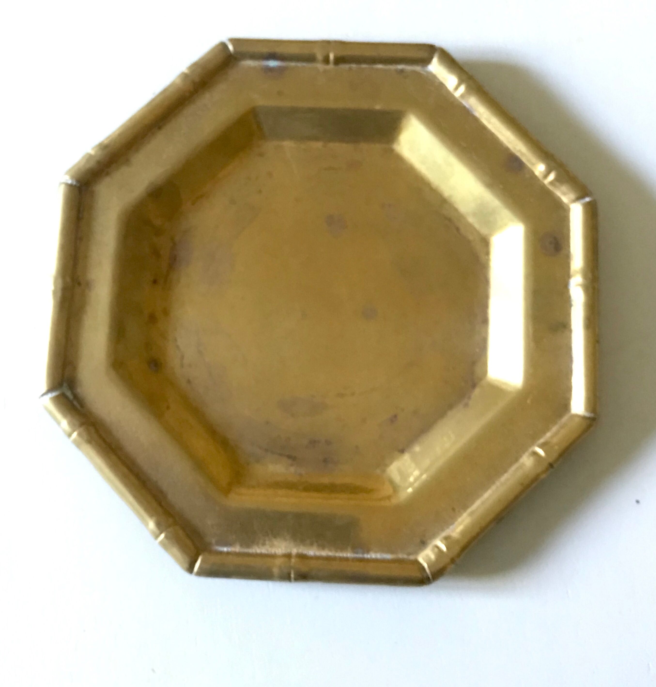 Pair of brass pockets