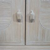 Split reed side board/cabinet 80 x 80 x 40 cm