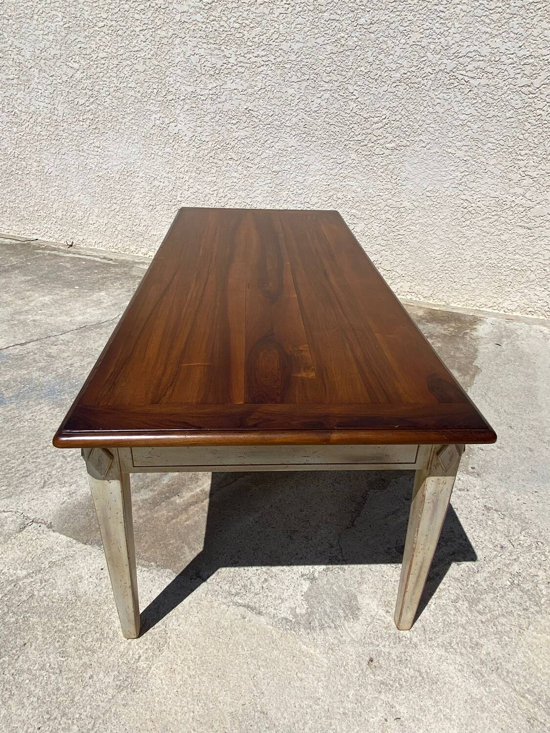 Large wooden table