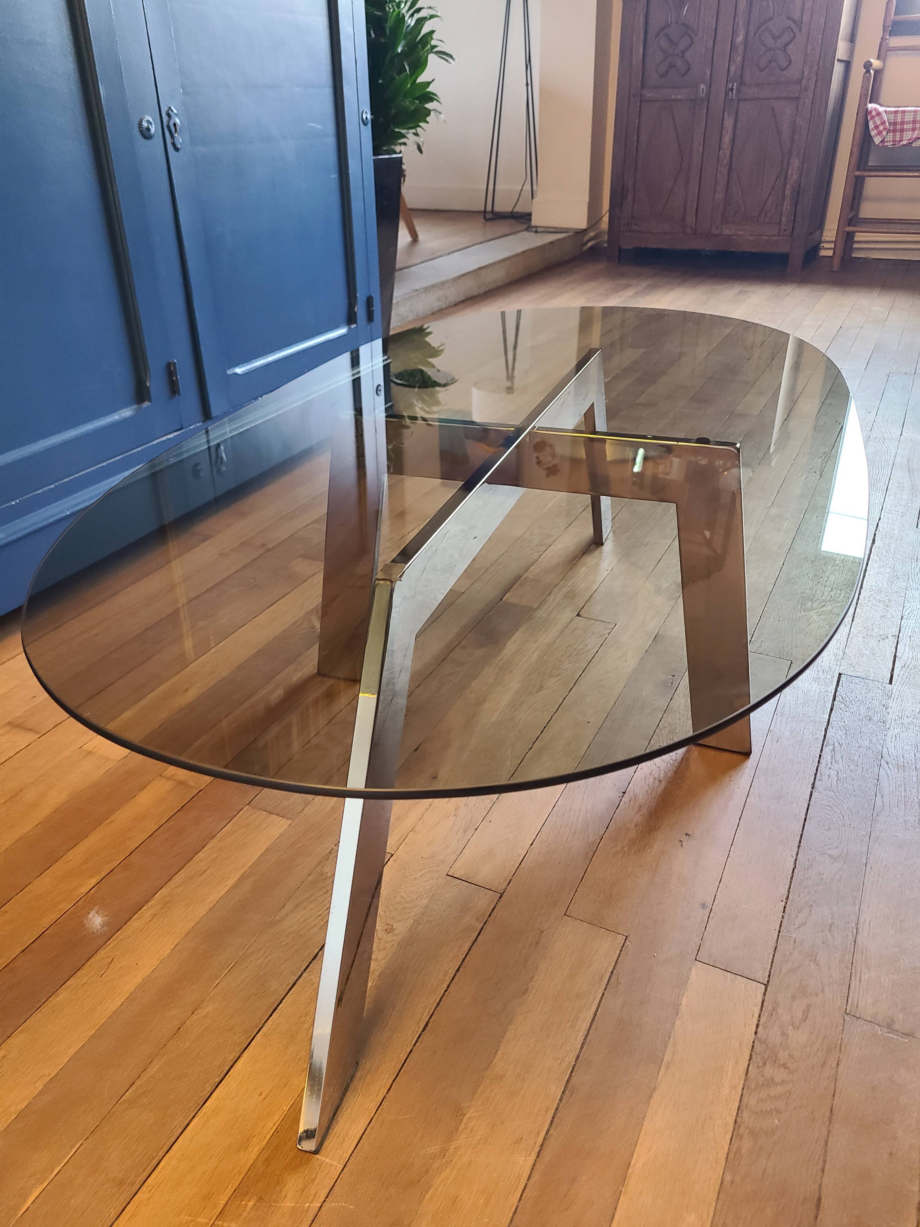 Vintage coffee table space age 70