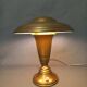 Art Deco brass lamp