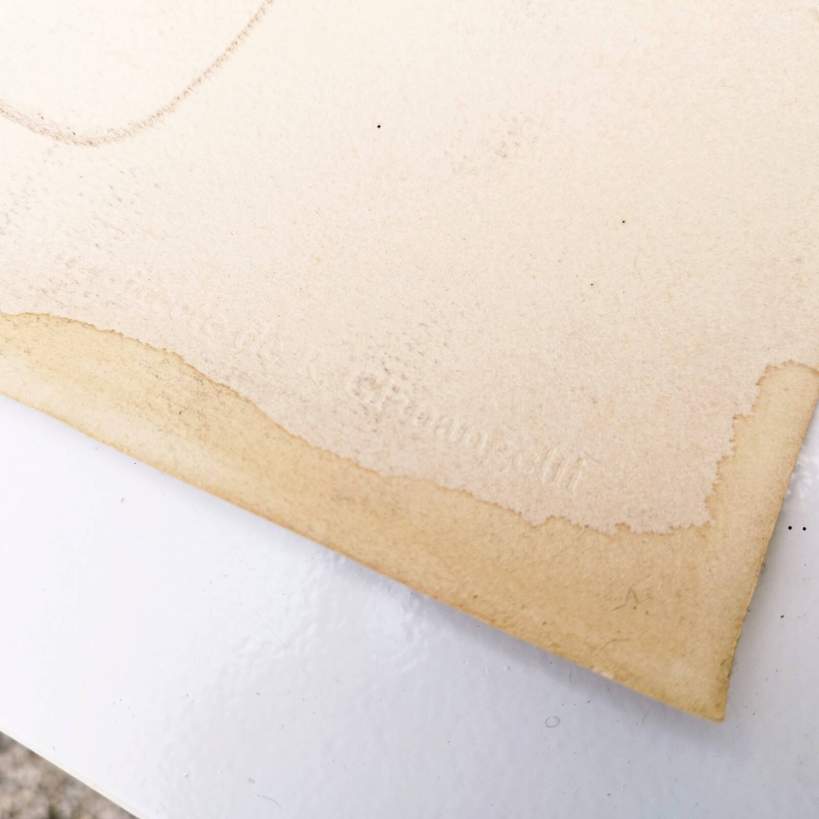 Drawing Gilbert Giuliani dit Gianangelli vintage