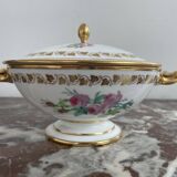 Antique, bezel, Sèvres porcelain, Royal Manufacture, 19th century, Louis-Philippe period