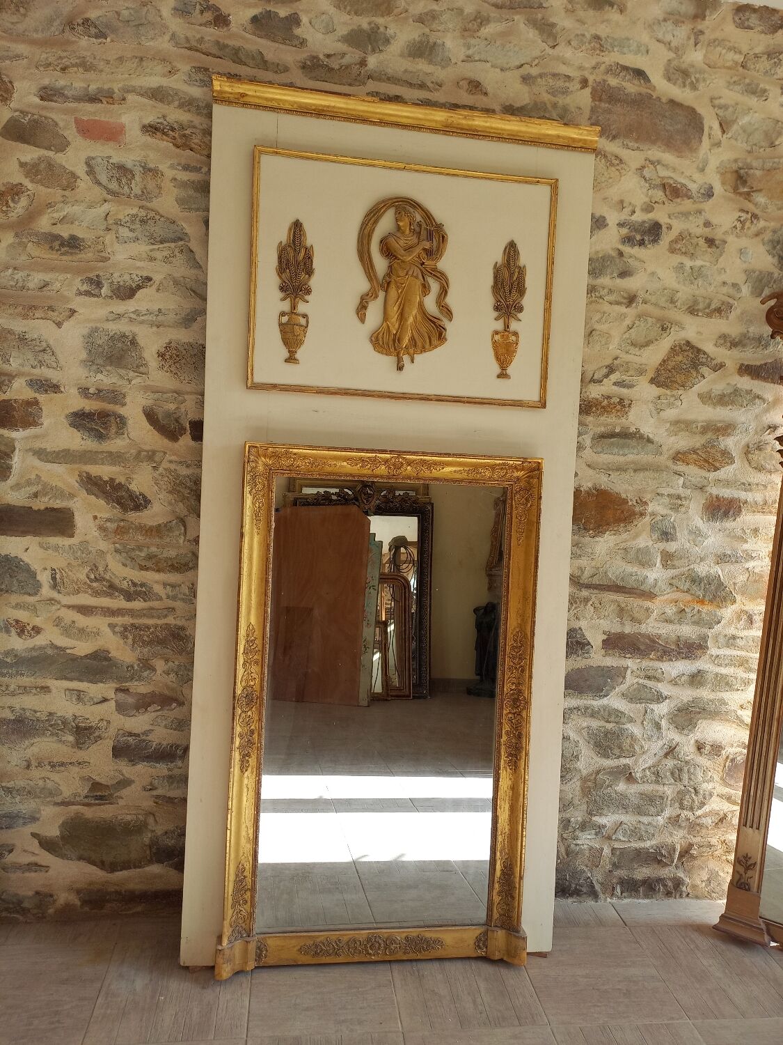 Trumeau empire period 215x95cm