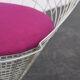 "K2" Cone chair in wire by Verner Panton / Plus Linje