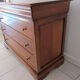 Commode 4 drawers Louis Philippe in cherry