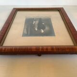 Ancienne photographie mariés couple