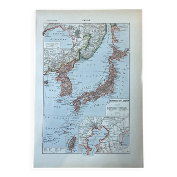 Map of Japan - 20x29cm