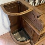 Banc coffre et porte parapluie pour hall d'entrée XX siècle