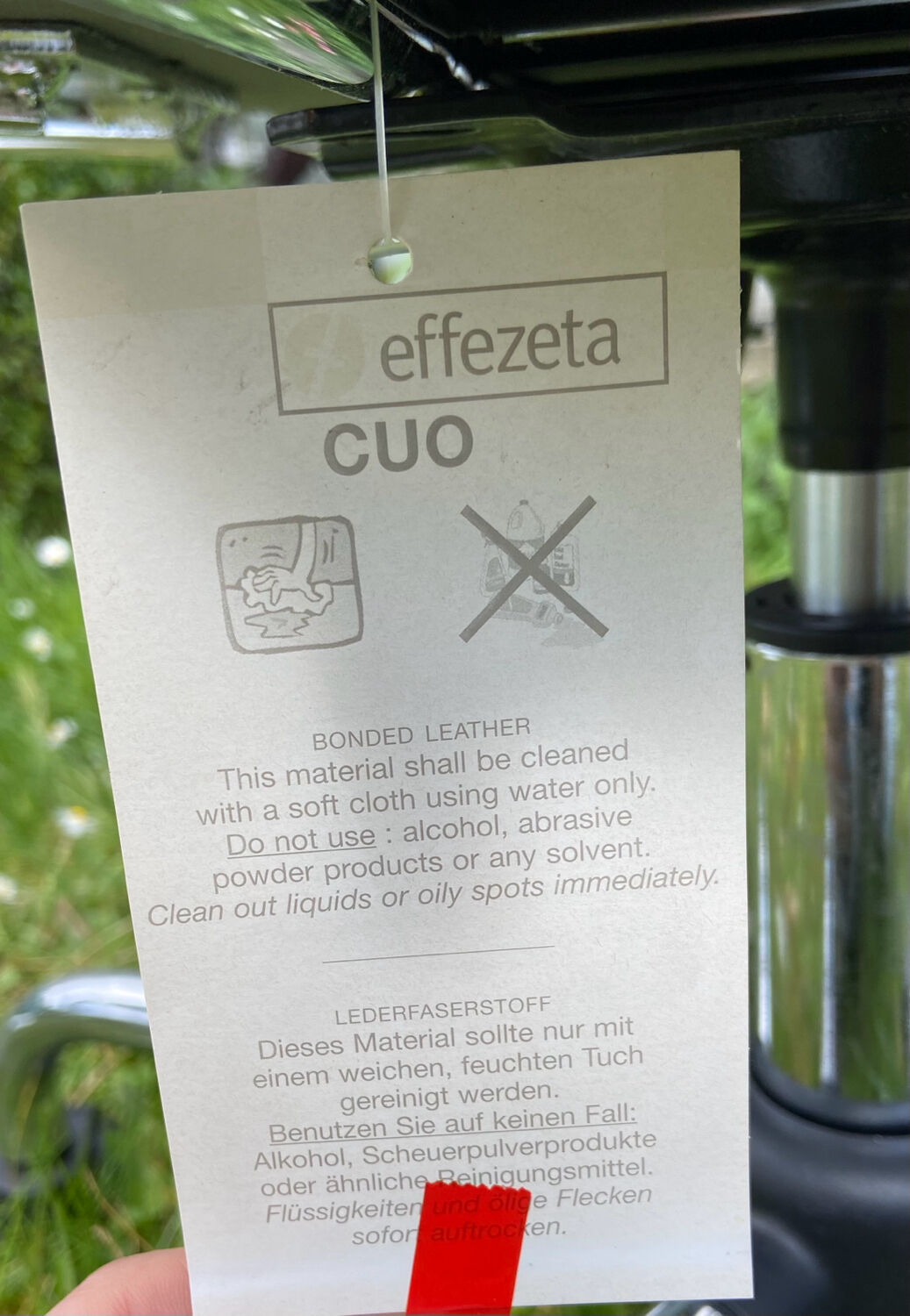 Italian design chairs Effezeta leather