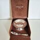 Antique butter dish Coquillor-glace in silver-plated metal and its knife.