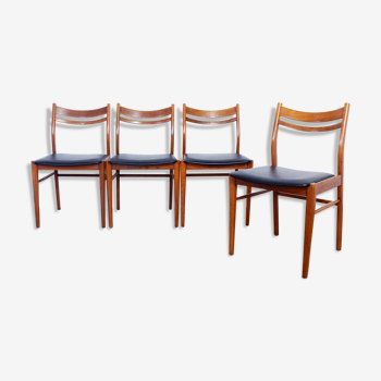 Set de 4 chaises design scandinave