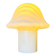Large Model Glass Mushroom Table Lamp By Peill & Putzler, Germany 1960S