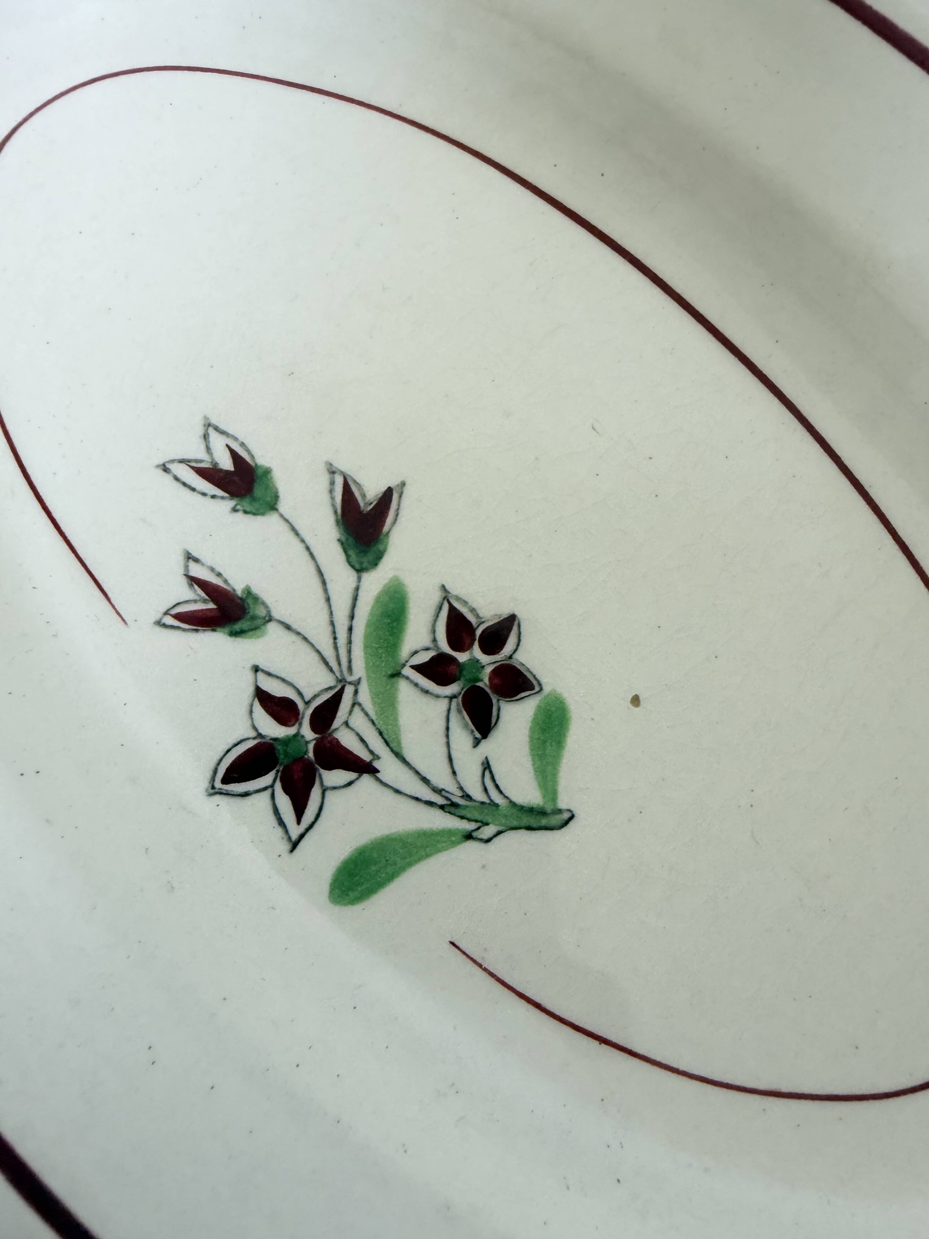 Vintage Ravier in porcelain from Salins 2106134