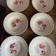 Lot de 6 assiettes creuses Niderviller