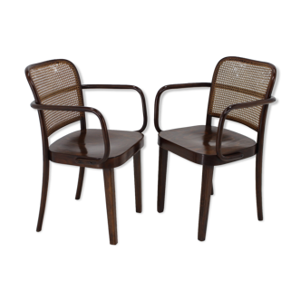 1920s Josef Hoffmann Bentwood Chairs, No. 811 for Thonet,Czechoslovakia