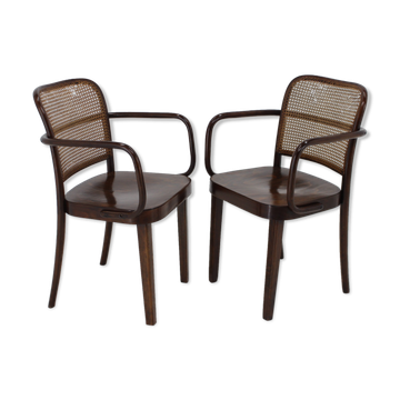 1920s Josef Hoffmann Bentwood Chairs, No. 811 for Thonet,Czechoslovakia