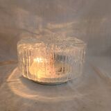 Authentic vintage french ceiling light from the 1960s, pat angem.