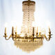 16-light hot air balloon chandelier