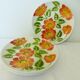 4 dessert plates from Moulin des Loups Orchies Ontario 210690